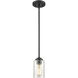 Moven 1 Light 5 inch Matte Black Mini Pendant Ceiling Light